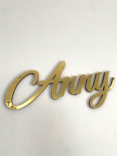 Baby Name Sign, Acrylic Nursery Sign