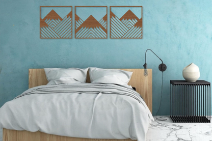 Geometric Wooden Big Wall decor