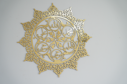 5 Tan Names islamic wall art & decor